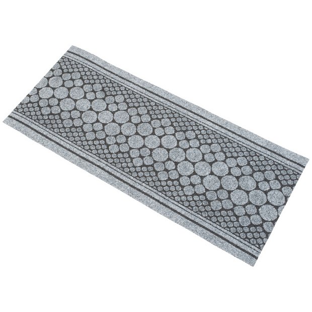 Buy Grey Pebbles Polypropylene Runner 300cm x 67cm at Argos.co.uk