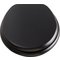 Argos Home Solid Wood Slow Close Toilet Seat - Black