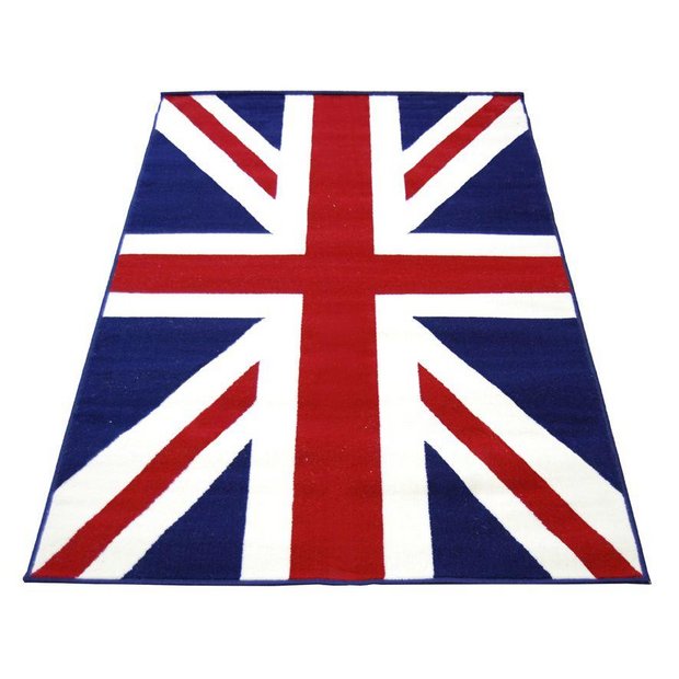 Buy Union Jack Rug 120 x 170cm at Argos.co.uk Your Online Shop for