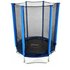 Plum 4.5ft Kids Trampoline with Enclosure - Blue