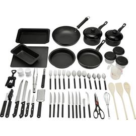 Home Essentials 50 Piece Non Stick Kitchen Starter Set