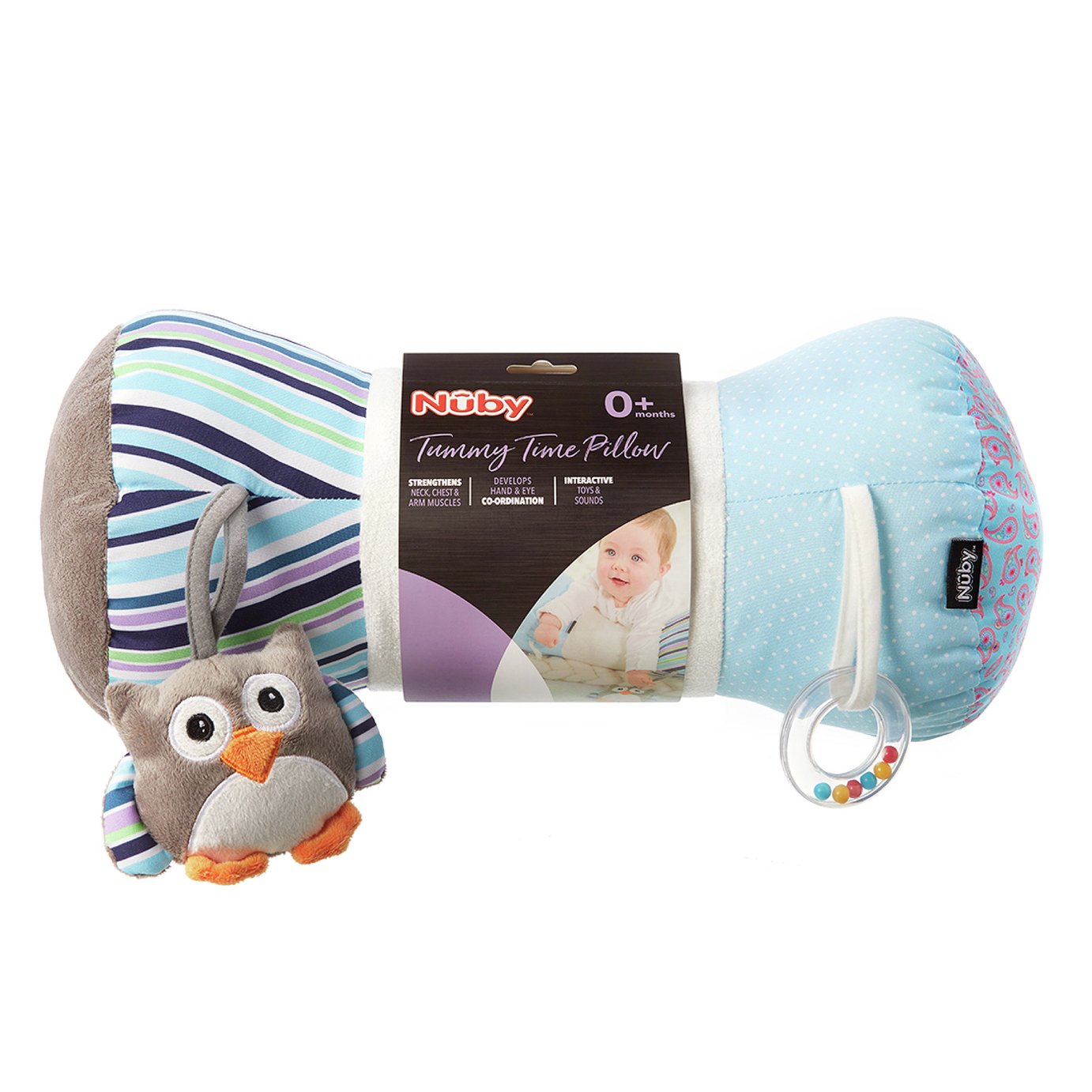 nuby tummy time roller