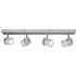 Argos Home Shiro 4 Spotlight Bar - White & Chrome