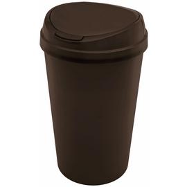 Curver 45 Litre Touch Top Bin - Black