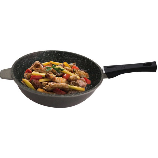 Buy Stonewell 24cm Deep Pan with Lid at Argos.co.uk Your Online Shop for Frying pans and woks