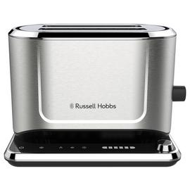 Russell Hobbs Attentiv 2 Slice Silver Toaster 26210