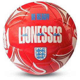 England FA Lionesses Size 5 Cosmos Football - Red