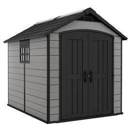 Keter Premier Apex Outdoor Garden Storage Shed - 7.5 x 9ft