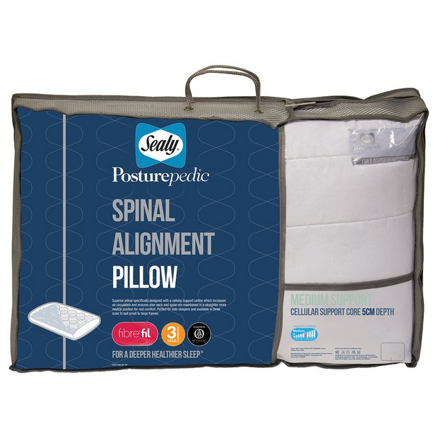 Buy Sealy Posturepedic Spinal Alignment Pillow 5cm at Argos.co.uk