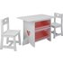 Collection Mia Table and 2 Chairs - White