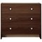 Argos Home Seville 3 Drw Chest of Drawers - Dark Oak Effect