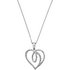 Revere 9ct White Gold 0.25ct tw Diamond 18 Inch Necklace