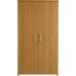 Argos Home Walton Tall 2 Door Cupboard - Oak Effect