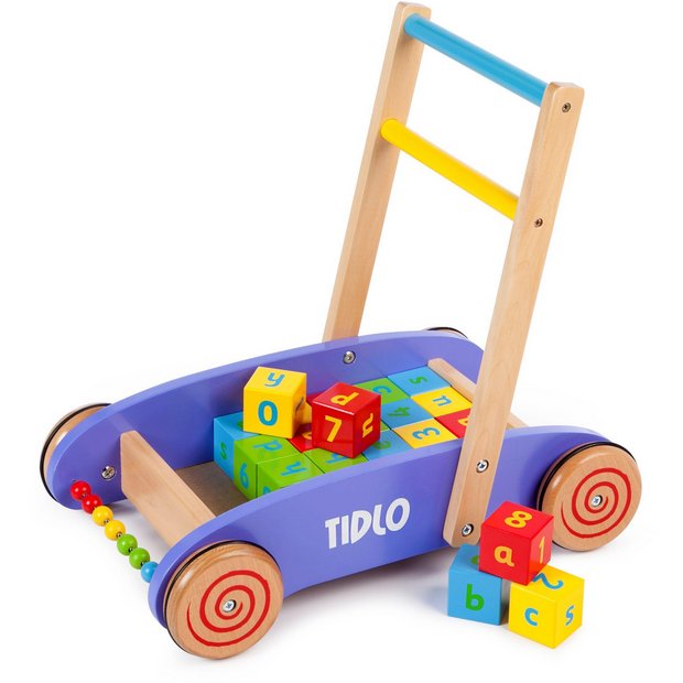 Buy Tidlo Baby Walker with Alphabet Blocks at Argos.co.uk Your Online