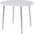 HOME Round Kitchen Dining Table - White
