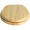 Argos Home Solid Wood Slow Close Toilet Seat - Natural Pine