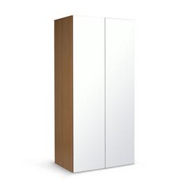 Argos Home Atlas 2 Door Mirrored Tall Wardrobe