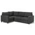 Argos Home Seattle Left Corner Fabric Sofa Bed - Charcoal