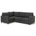 Argos Home Seattle Left Corner Fabric Sofa Bed - Charcoal
