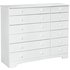 Argos Home Nordic 6+6 Drawer Chest - Soft White