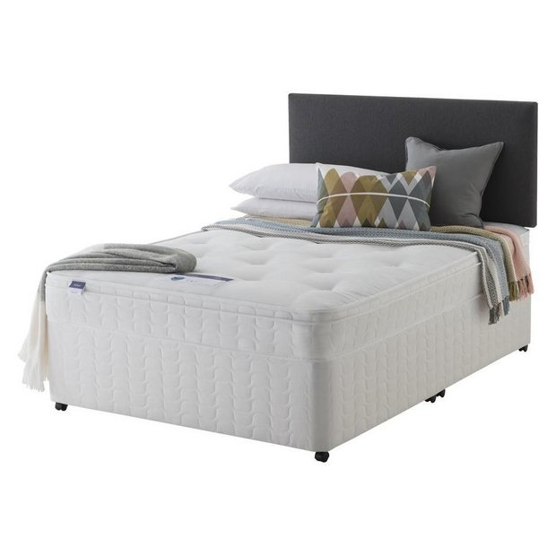 Buy Silentnight Miracoil Travis Ortho Kingsize Divan Bed at Argos.co.uk Your Online Shop for