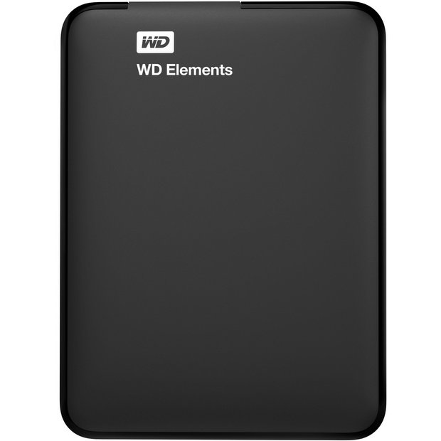 Buy WD Elements 2TB USB 3.0 Portable Hard Drive Black at Argos.co.uk