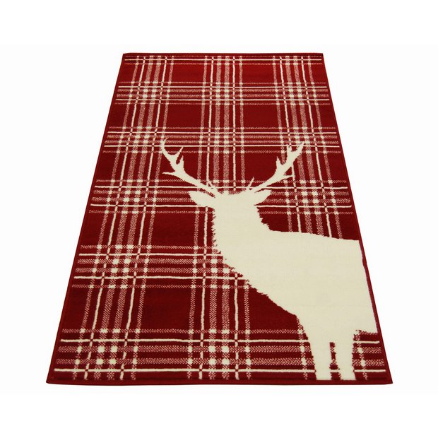 Buy Stag Tartan Rug 80 x 150cm at Argos.co.uk Your Online Shop for