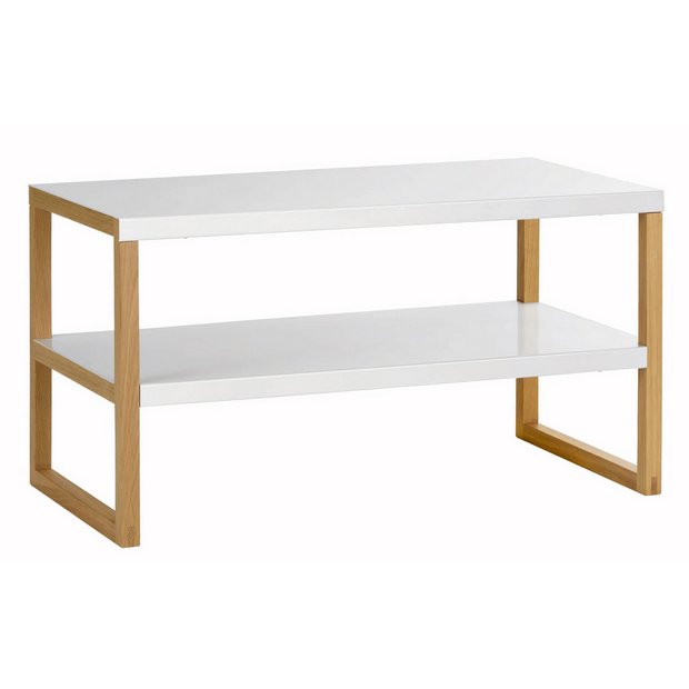 Buy Habitat Kilo Metal 2 Tier AV Unit White at Argos.co.uk Your