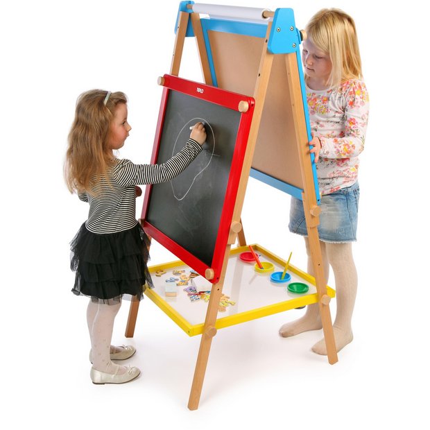 Buy Tidlo Wooden Height Adjustable Easel at Argos.co.uk Your Online