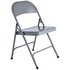 Habitat Macadam Metal Folding Chair - Grey