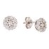 Revere 9ct White Gold 0.50ct tw Diamond Cluster Earrings