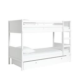 Habitat Detachable Bunk Bed with Storage - White