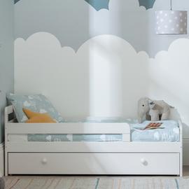 Habitat Ellis Toddler Bed Frame with Storage - White