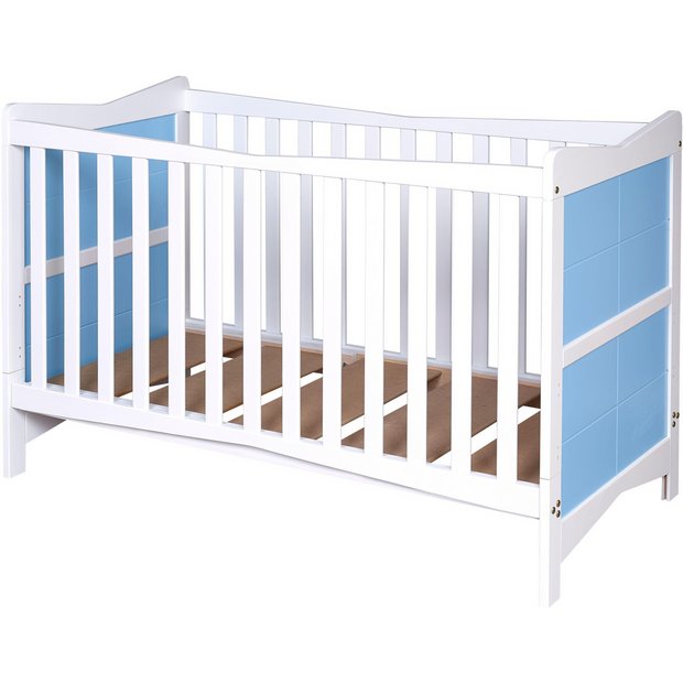 Buy Saplings Kitty Cot Bed Blue and White at Argos.co.uk Your