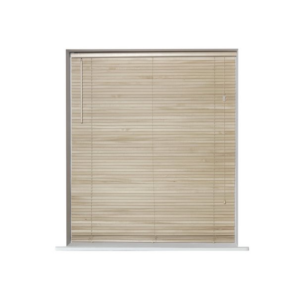 Buy HOME Wooden Blind 4ft Natural Blinds Argos