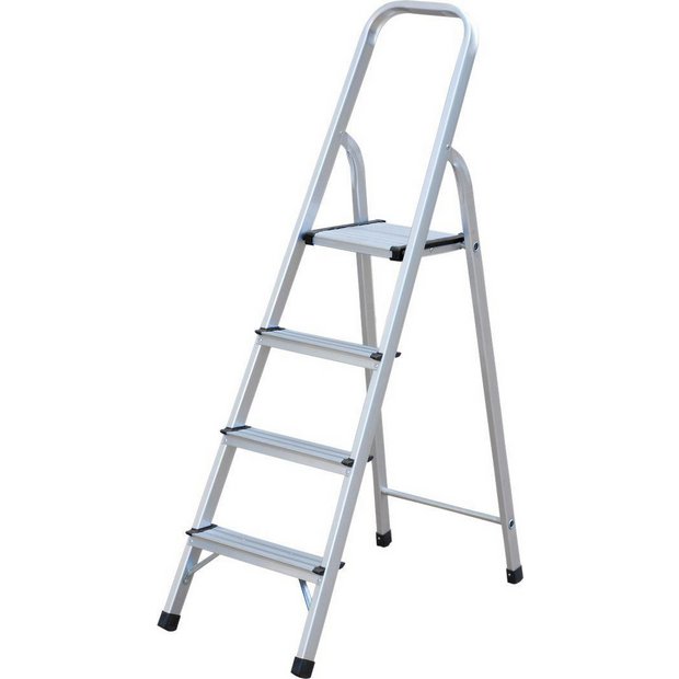 Buy Builder's Brand Step Ladder 4 Tread at Argos.co.uk Your Online