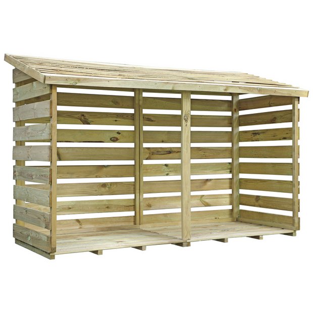 Buy Mercia Garden Double Log Store at Argos.co.uk Your Online Shop