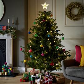 Habitat 190 Warm White LED Christmas Tree Lights with Topper