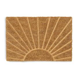 Habitat Sunshine Natural Short Pile Doormat - 60x40cm