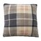 Argos Home Check Cushion - Grey