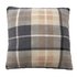 Argos Home Check Cushion - Grey