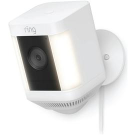 Ring Spotlight Cam Plus Plug In Security Camera - White