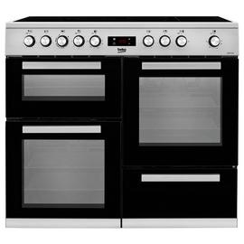 Beko KDVC100X 100cm Electric Range Cooker - Stainless Steel