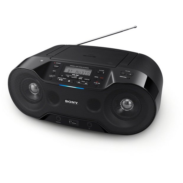 Buy Sony ZSRS70 Bluetooth DAB Boombox with CD Player at Argos.co.uk Your Online Shop for