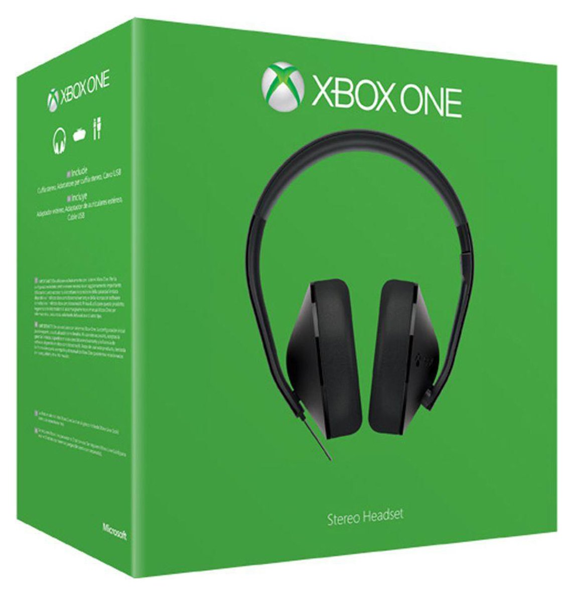 xbox one official wired stereo headset