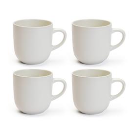 Habitat Set of 4 Mugs - Matte White