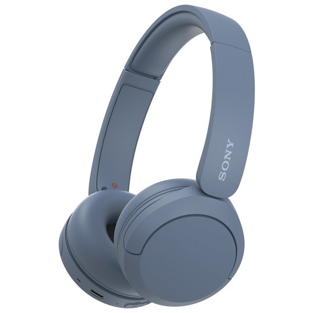 Buy Sony WH CH520 On Ear Wireless Bluetooth Headphones Blue