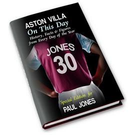 Personalised Message Aston Villa Book