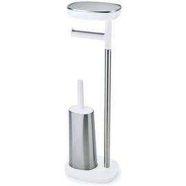 Joseph Joseph Toilet Roll Holder and Brush - Stainless Steel
