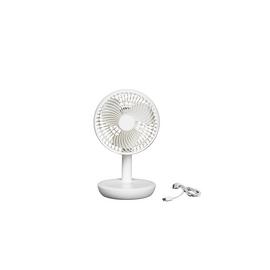 Challenge White Desk Fan - 6 Inch